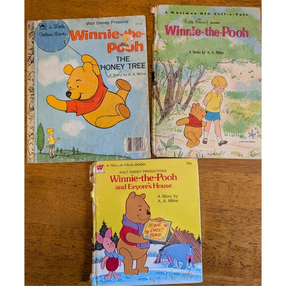 Vintage Winnie the Pooh Book Bundle - Picture 2 of 10